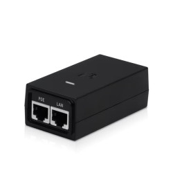 Injector PoE Ubiquiti UniFi 24W 24V 1A RJ45 Ecranat Pasiv, POE-24-24W